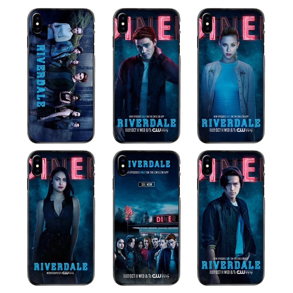 American TV Shows Riverdale Actors stars For Samsung Galaxy Note 2 3 4 5 S2 S3 S4 S5 MINI S6 S7 edge S9 S8 Plus Cell Phone Cover |
