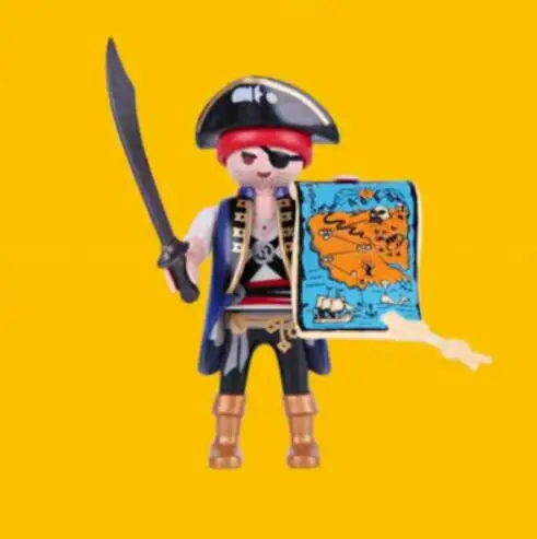 Playmobil Фигурка Игрушки мини фигурка Playmobil полицейская принцесса военные фигурки аксессуары Refills игрушки - Цвет: 7