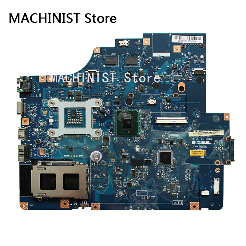 LA 5752P для ноутбука Lenovo G560 Z560 материнская плата NIWE2 Rev: 1 0 с видеокартой GT310M