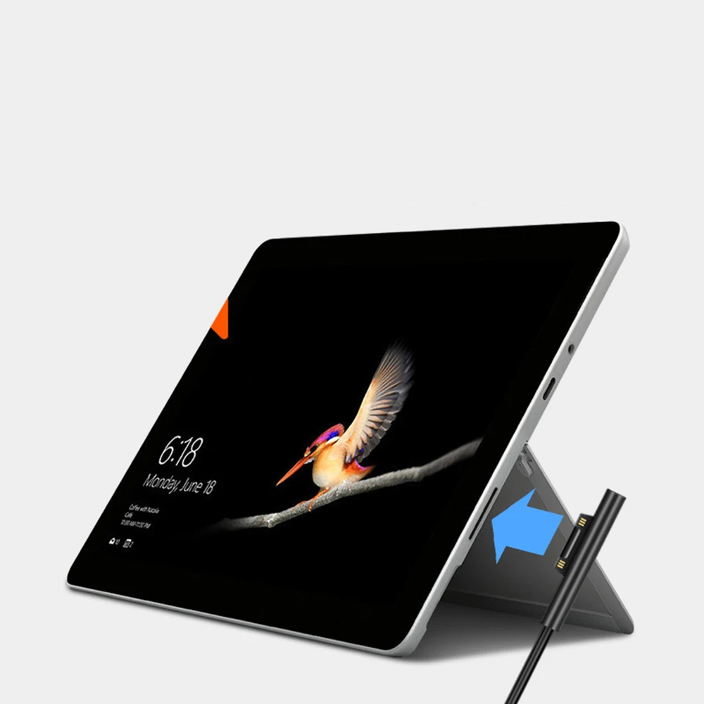 USB C Тип C Питание Зарядное устройство адаптер зарядный кабель, шнур для microsoft Surface Pro 6/5/4/3 планшеты зарядный кабель