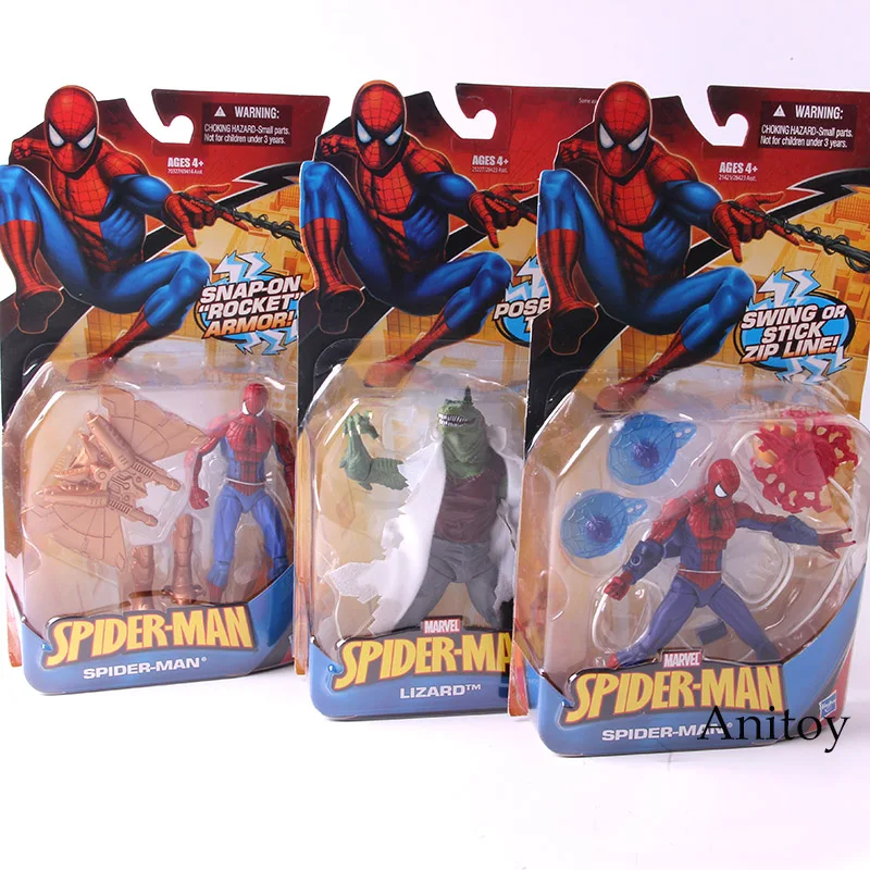Marvel Spider Man Spiderman Venom Lizard Carnage Action ...