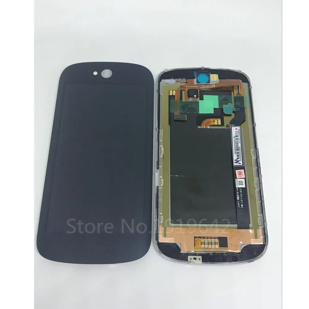 

For Yotaphone 2 YD201 YD206 1280*720 Back LCD Display With Frame+Touch Screen Digitzer Assembly Repair Panel Glass