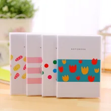 5 шт. Корейский простой рифма 64 K из пластика небольшой свежий блокнот креативный маленький мини-ноутбук 13,4*9,5 см подарок для студентов