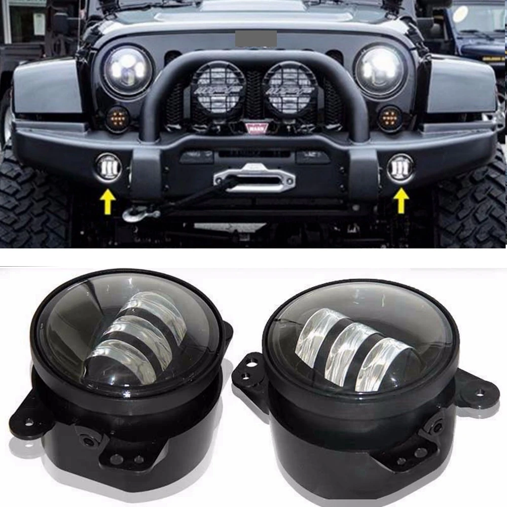 Jeep Wrangler Jk Led Fog Lights