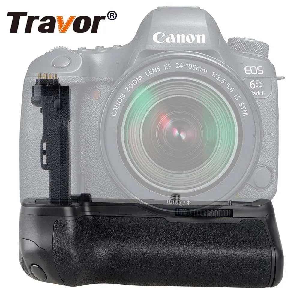 Travor мульти мощность Вертикальная Батарейная ручка для Canon 6D Mark II 6D2 DSLR камера Замена BG-E21 BGE21