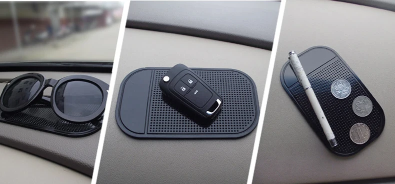 

holder for phone in car magic Anti-Slip Mat Dashboard Sticky Pad Car Interior Non-slip Holder For GPS Cell Phone Accessories