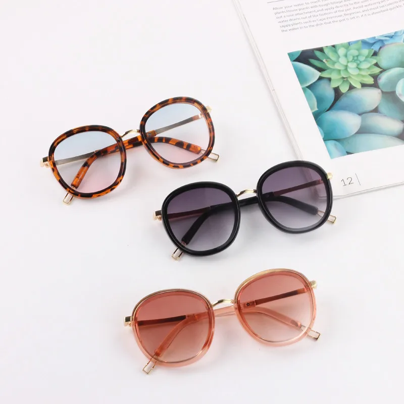

2019 NEW Child Sun Glasses Round Kids Sunglasses Gafas Baby Children UV400 Sunglasses Girls Boys Oculos De Sol Accessories N307