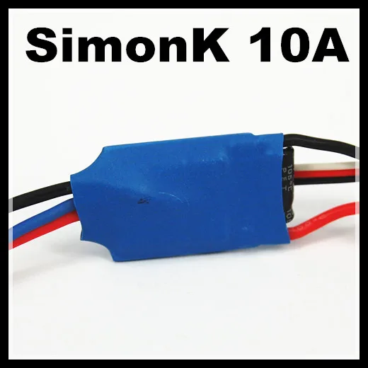 

SimonK 10A ESC 400HZ 2-3S lipo ESC for brushless motor Muticopter Quadcopter