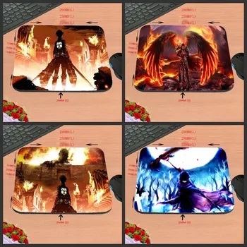 

2017 Hot Sell Attack the giant Print Anti-slip New Arrival Customized Rectangular Mouse Pad Computer PC Nice Gaming As Gift