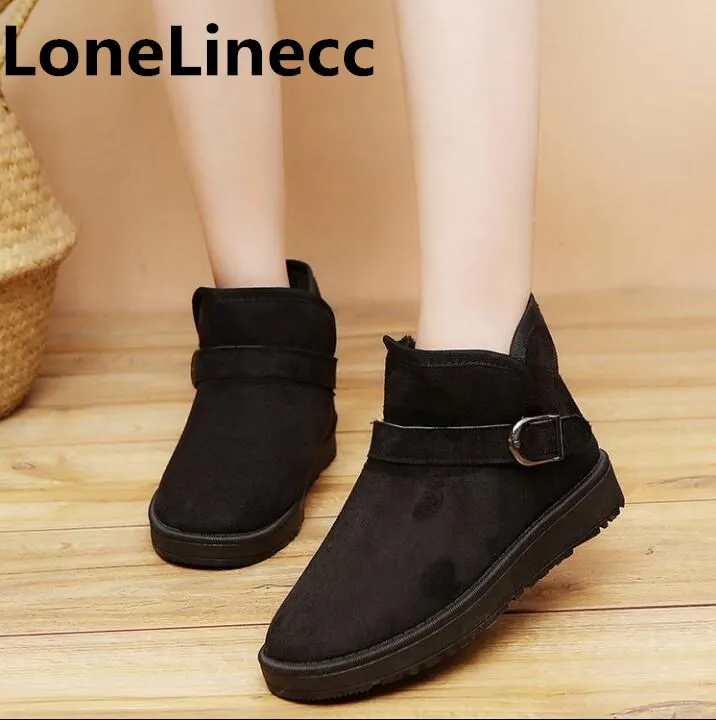 Flexible slip Velours khaki brown Cheville D'hiver Coton Femmes Chaussures Neige Black Plat De Des Étudiants gray Non Bottes Femme Mode LpqSzUGMV