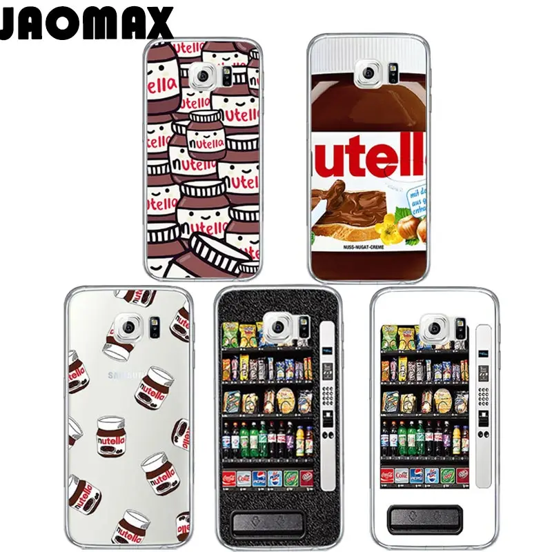 Drink Snack Vending Machine Nutella Case For Samsung