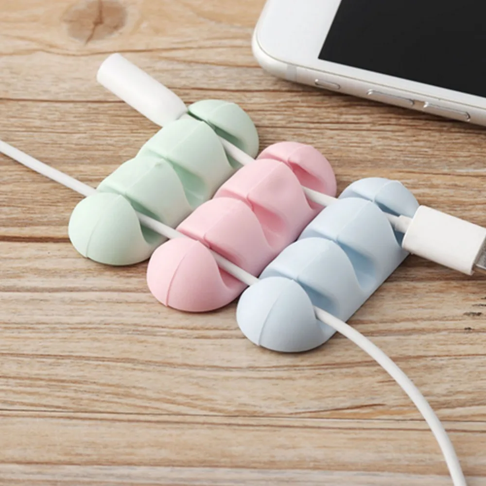 EGizmo 2 шт./компл. Настольный фиксатор строки сматыватель многоцелевой Шнур кабель