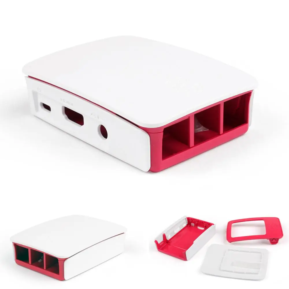 Чехол для Raspberry Pi 3 Официальный чехол из АБС пластика с радиатором