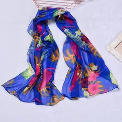 Новый женский Шифоновый Платок Хиджаб шали Frauen Bufanda шарфы Фламинго Лебедь принт пляжный шарф снуд для женщин s накидка 10 шт