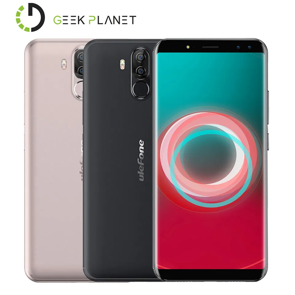 Оригинал Ulefone мощность 3s 6 0 дюймов 18:9 Экран MTK6763 Octa 6380 мАч 4 ГБ 64 Face Unlock четыре