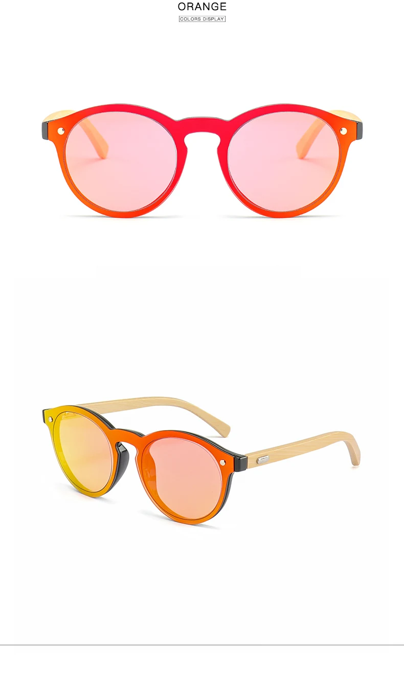 Для мужчин бамбуковые солнцезащитные очки новый 100% натурального дерева солнцезащитные очки Unsiex Брендовая Дизайнерская обувь зеркало