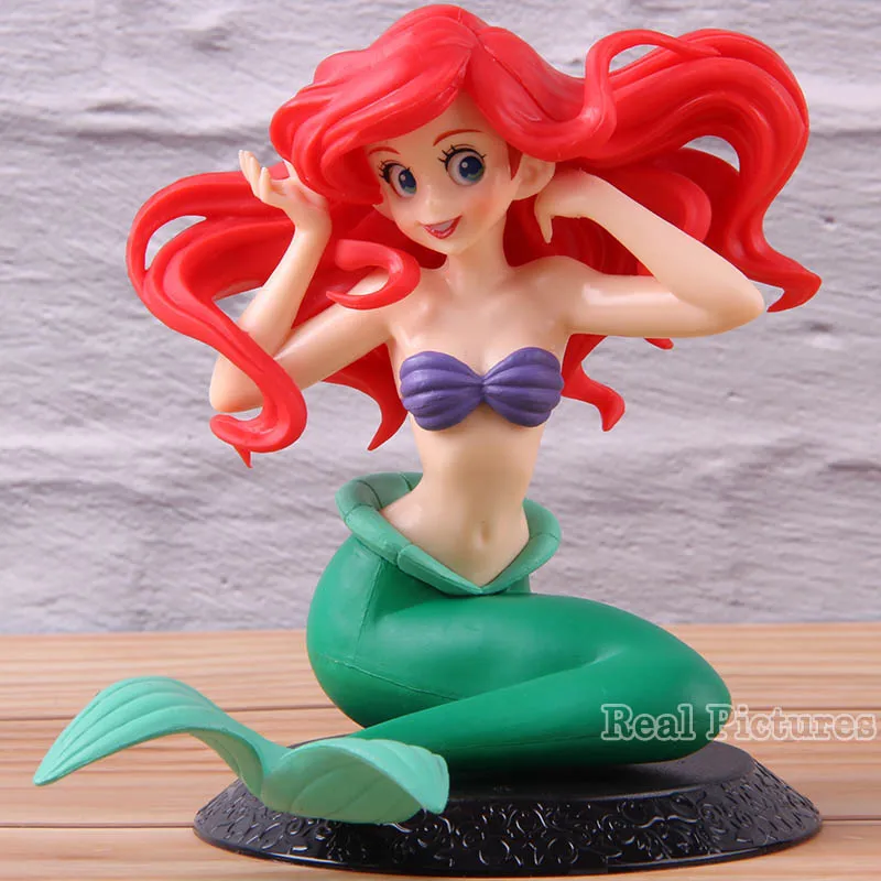 

The Little Mermaid Action Figure Princess Ariel Crystalux Collection Model Toys