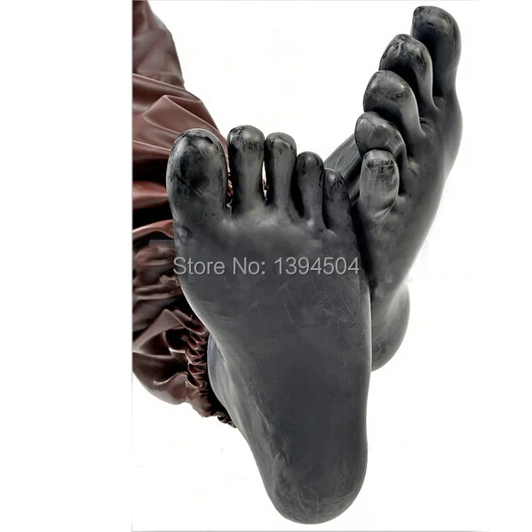 

2015 New Top Fashion Limited Erotic Lingerie Sexy Short Sockings Latex five fingers Socks unisex Fetish Stockings Free Shipping