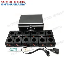 BD12 12 каналов перезаряжаемый приемник Двойной пульт дистанционного управления фонтан база пожарная машина для свадьбы