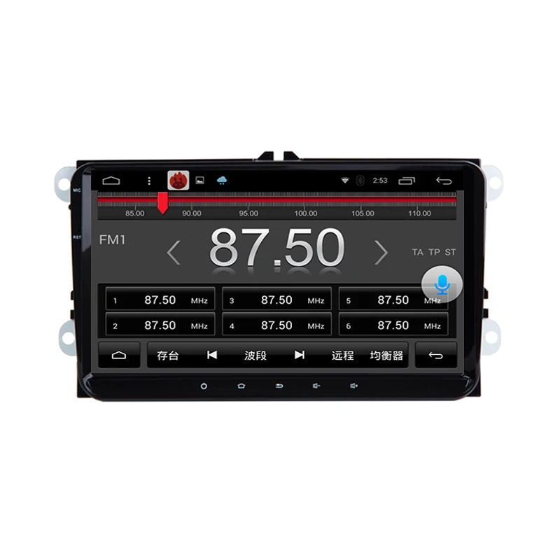 2003 2013 VW CC POLO V 6R Jetta GLI Touran Tiguan Caddy Magotan Amarok 9 дюймов горизонтальный сенсорный экран