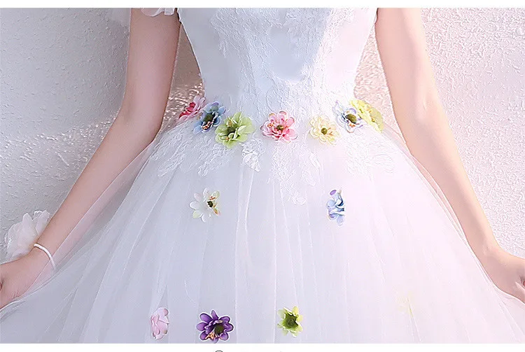 Белое мини-платье с открытыми плечами для вечеринок с коротким рукавом и кружевными цветами, женское вечернее платье Vestidos