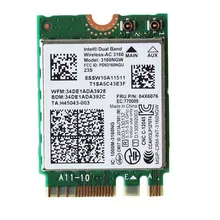 Двухдиапазонная беспроводная карта Intel AC 3160 802.11ac+ BT 4,0 WiFi для lenovo Yoga 3, Yoga 500 E50 B51 B70 G40 G70 Z70 Series, FRU 04X6076