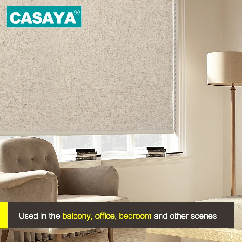 CASAYA transpirable ropa de persianas de tela inalámbrico Primavera de tonos ventana tonos de tamaño personalizado CASAYA transpirable ropa de persianas de tela inalámbrico Primavera de tonos ventana tonos de tamaño personalizado