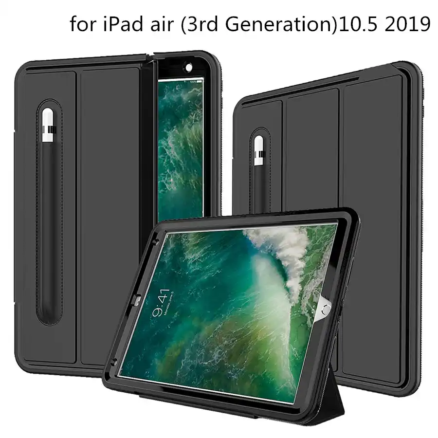 Für Ipad Air 3 10 5 2019 Abdeckung Funda Modell A2152 Bleistift Halter Für Ipad Pro 10 5 Zoll Heavy Duty Stoßfest Volle Schutzhülle Tablets E Books Case Aliexpress