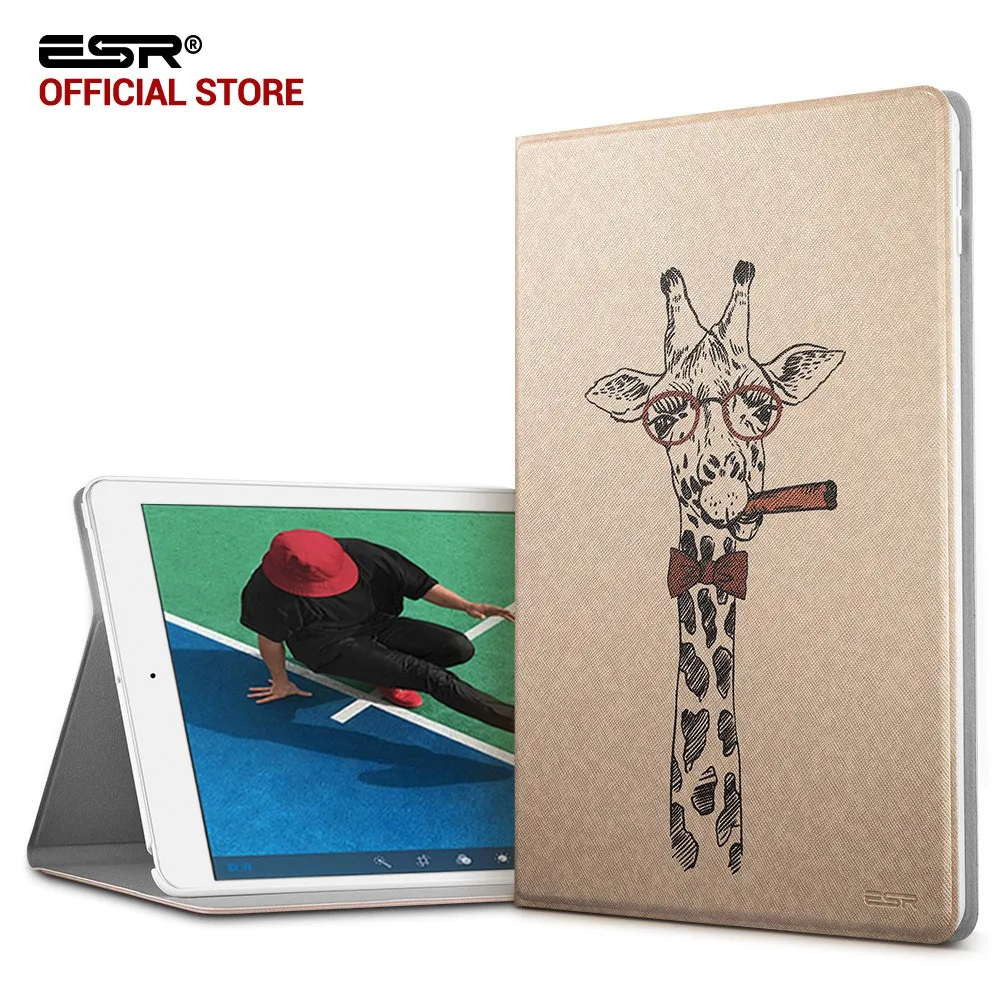Case For IPad Air 3 ESR Illustration Cute Cartoon Case Scratch Resistant Cover Hard Back Cover