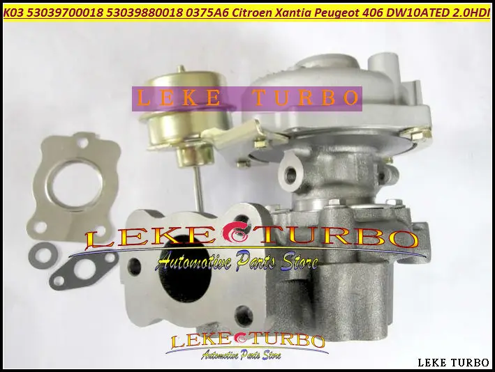 K03 53039700018 53039880018 0375A6 0375E4 9632427880 3750000 18 Turbo For Citroen Xantia;For Peugeot 406 1998 DW10ATED 2.0L HDI (3)