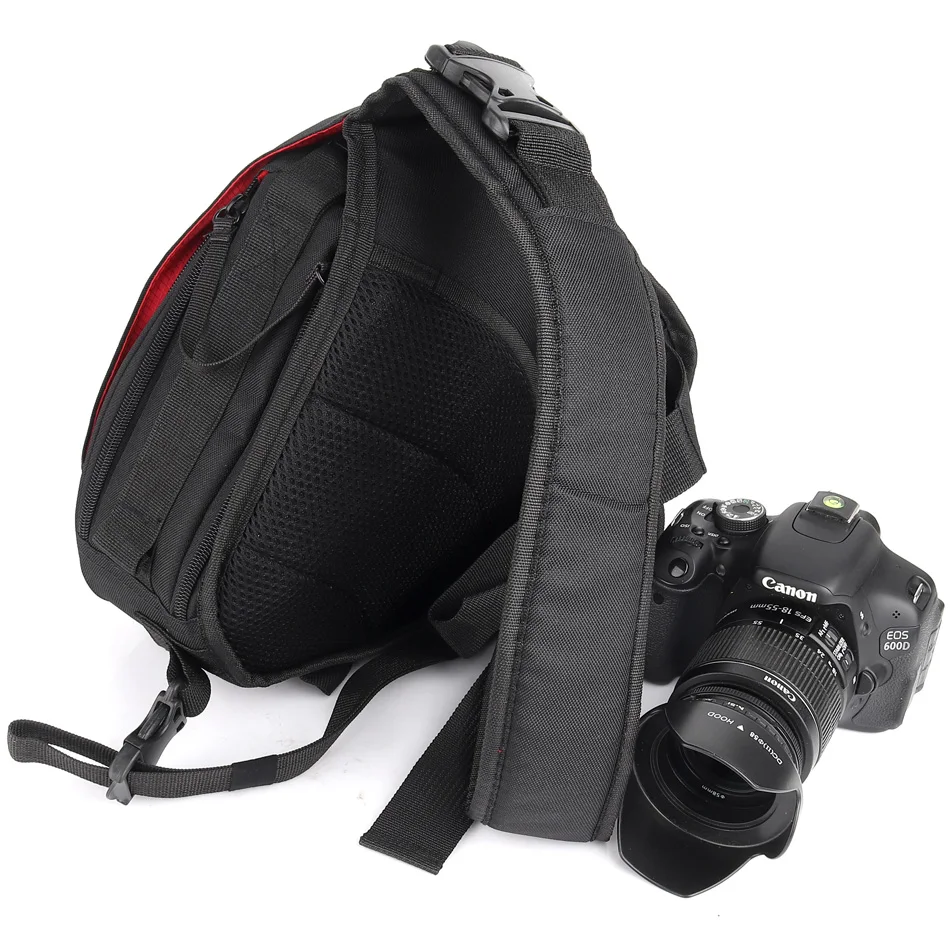 Сумка чехол для DSLR камеры Canon EOS R 4000D 750D 1500D 1300D 200D 5D Mark IV III 800D 7D 6D II 5Dr 5Ds M100 M50 SX60