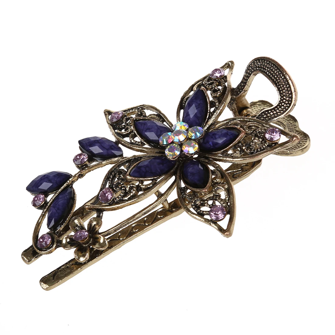 Lovely Vintage Jewelry Crystal Hair Clips Hairpins For Hair Clip Beauty