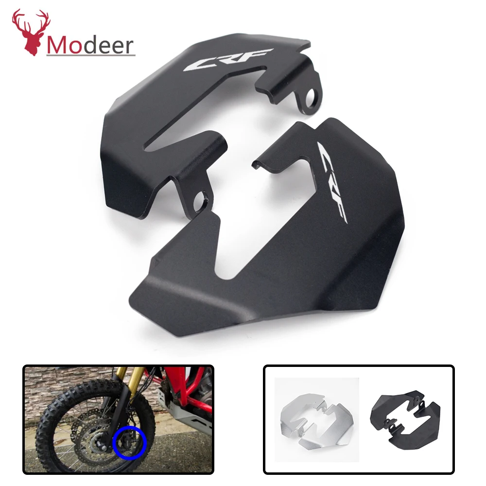 

Pair CNC Aluminum Motorcycle Brake Caliper Cover Protective Guard Fits For HONDA CRF1000L Aftica Twin CRF 1000L 2016-2018