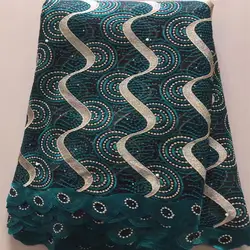 Африканские кружева, тюль 2018 Африканский Французский кружевной ткани Высокое качество с бусинами в нигерийском стиле вышивка тюль