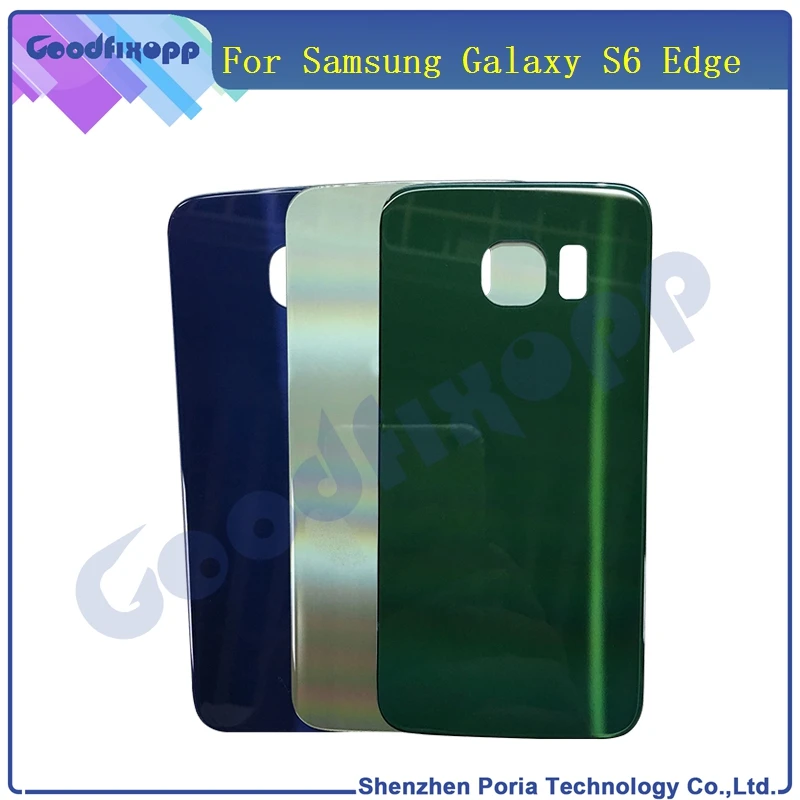 SM0054 For Samsung Galaxy S6 Edge G925 Battery Back Cover Housing Battery Door Back Cover Replacement Parts(3)