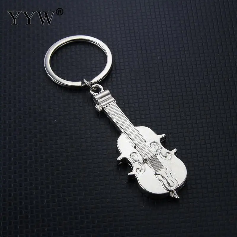 3pcs/lot Classic Guitar Key Chain New Design Car Keychain