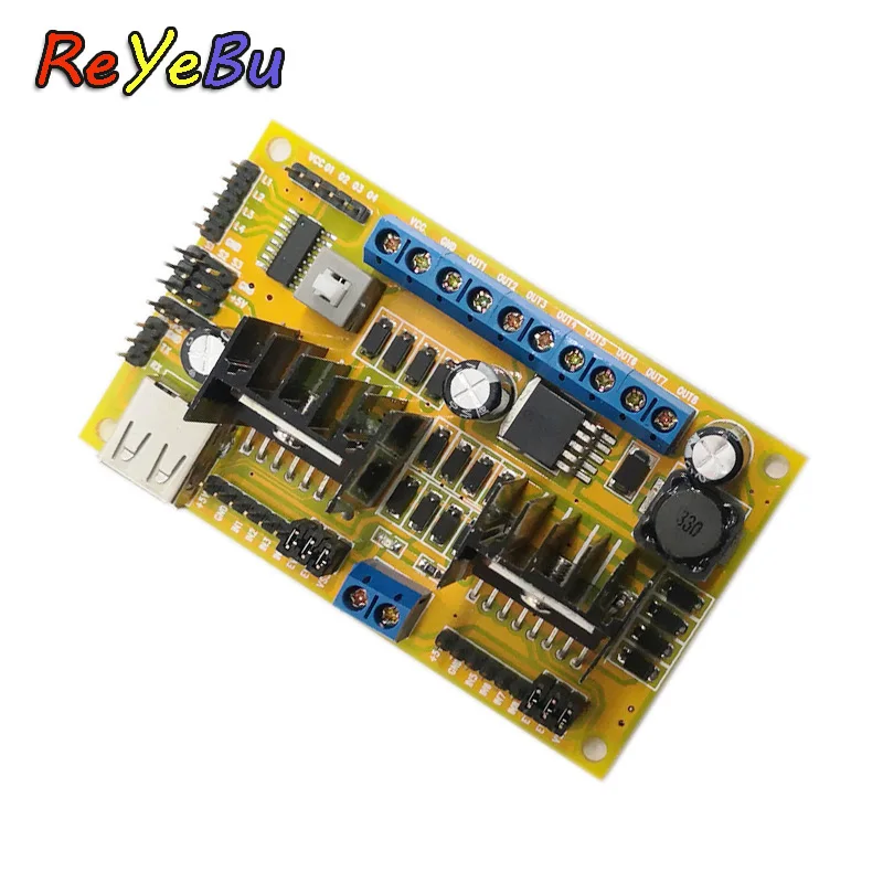 

5pcs/lot L298N Module/Four DC Three Stepper Motor Drive / Drive Power Supply Integrated / WIFI Car Drive Board
