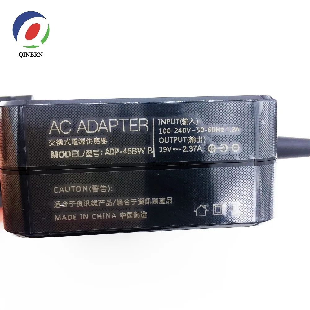 QINERN EU 19V 2.37A 45W 4.0*1.35mm AC Laptop Charger Adapter For ASUS Laptop UX21A VivoBook S200E S201 Power Supply QINERN EU 19V 2.37A 45W 4.0*1.35mm AC Laptop Charger Adapter For ASUS Laptop UX21A VivoBook S200E S201 Power Supply