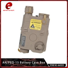Элемент страйкбол новая тактическая батарея PEQ 15 батарейный корпус держатель пустышка без функционального черного для Softair военный 20 мм стандарт