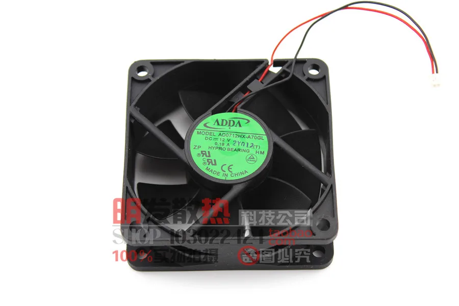 

Genuine AD0712HX-A70GL 12V 0.19A Silent two-wire fan