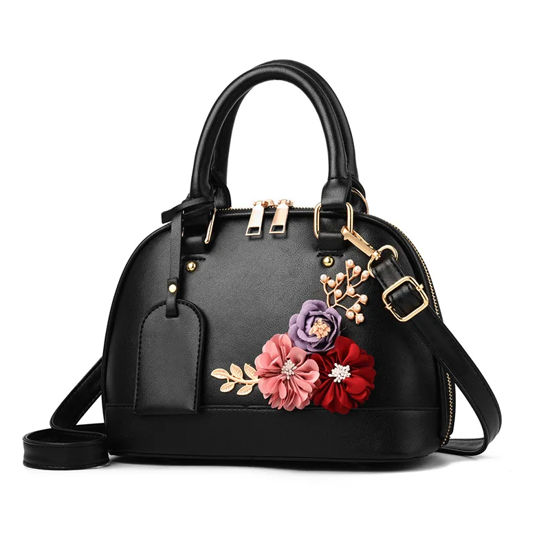 

women bag Fashion Casual women's handbags Luxury handbag Designer Shoulder bags new bags for women 2019 bolsos mujer flowers