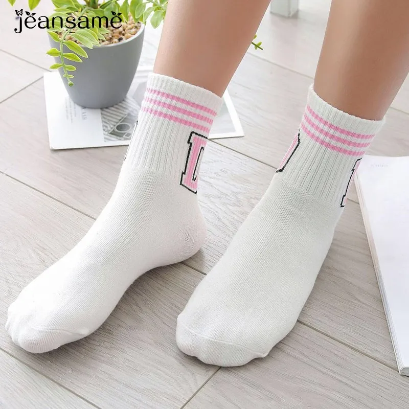 Comfortable Cotton Socks Stylish Casual Breathable Short Blend elastic Warm Wear Resistant lady thermal  invierno mujer cute