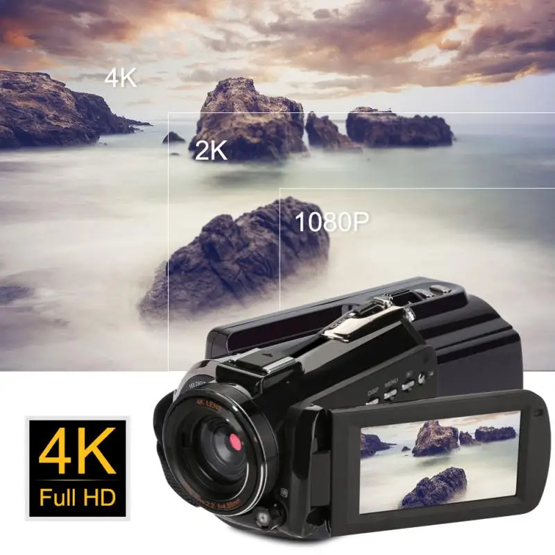

ORDRO AC3 4K Wifi Full HD Night Vision Digital Camcorder Video DV Camera US 100-240V