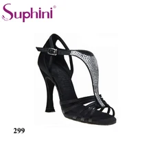 Free Shipping 2017 Suphini High Quality Latin Shoes Hot Sale Dance Shoe High Heel Salsa Dance