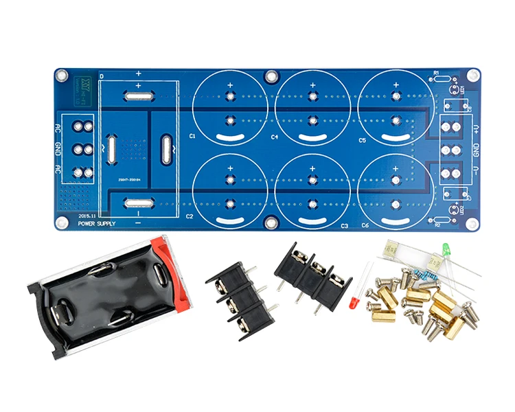 Aiyima 50A большой ток 500 Вт усилитель двойной источник питания выпрямитель фильтр доска HIFI DIY наборы