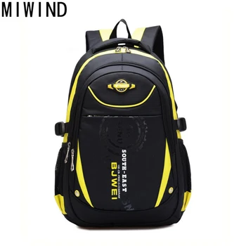 

MIWINDKids Children School Bags For Girls Boys Children Backpack In Primary School Backpacks Mochila Infantil Zip TBE092