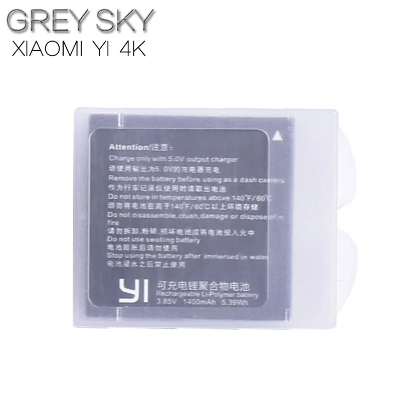 Для 1400mAh 3,85 v xiaomi yi батарея AZ16-1+ DUAL USB зарядное устройство для xiaomi yi 2 4K батарея Xiao mi Yi Lite экшн-камеры