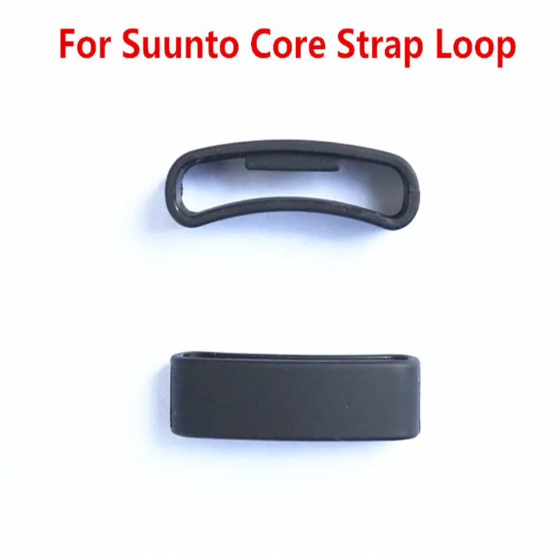 

T-AMQ Silicone Watchband Strap Ring Loop Hoop For SUUNTO CORE SUUNTO Ambit 1 2 3 2R 2S Watch Accessori Rubber Holder Locker 1pcs