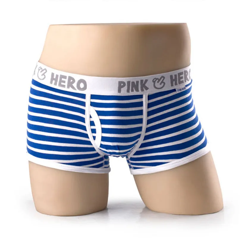 Trunks Men Striped Boxer Briefs Sexy Man Underwear Boxer Briefs Fringe Underpants separates Swimming beach shorts #2h25 (12)