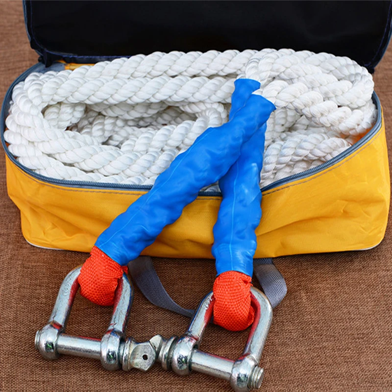 

Portable vehicle trailer rope 5 tons of bearing off-road vehicle rescue rope 7 meters